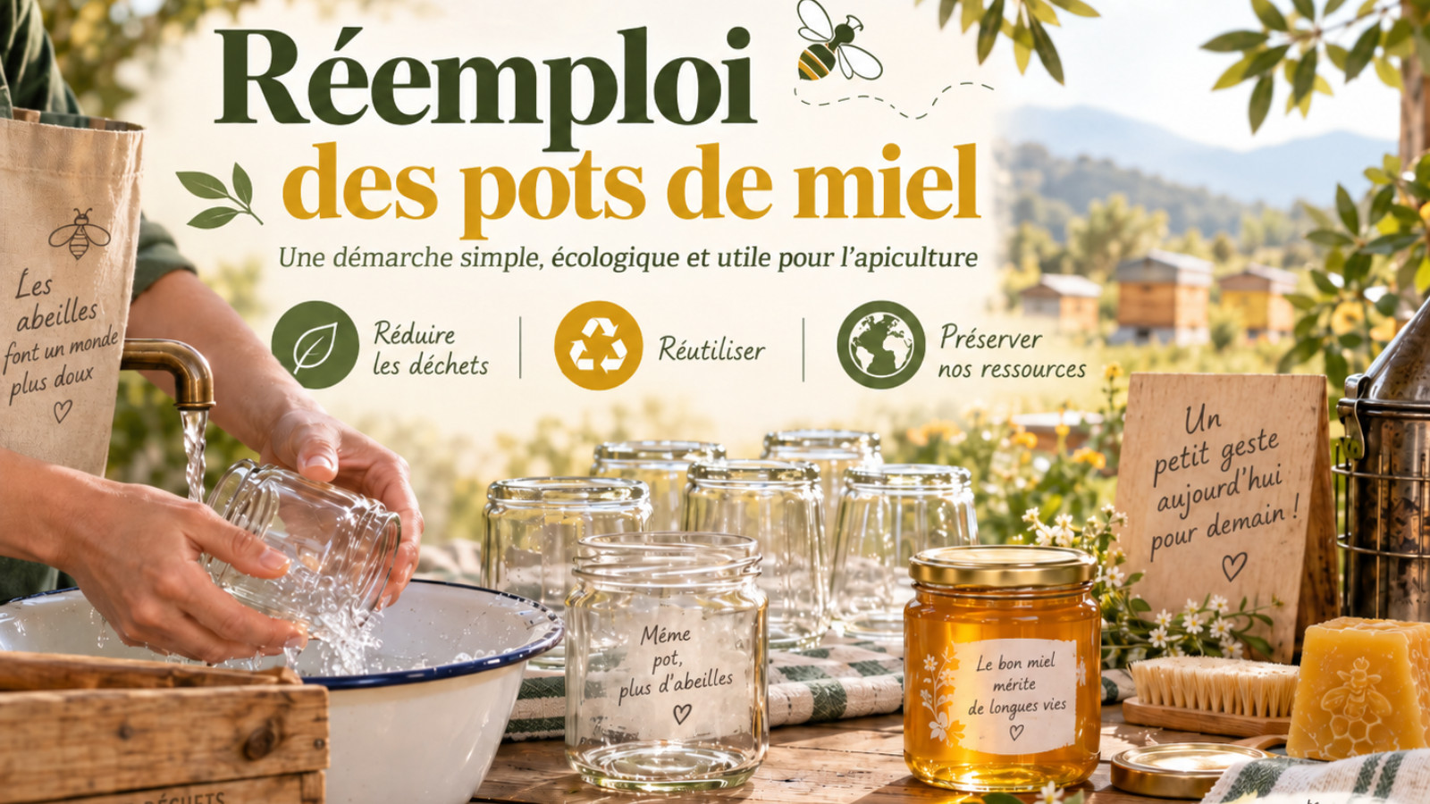 Et si vos pots de miel avaient plusieurs vies ?